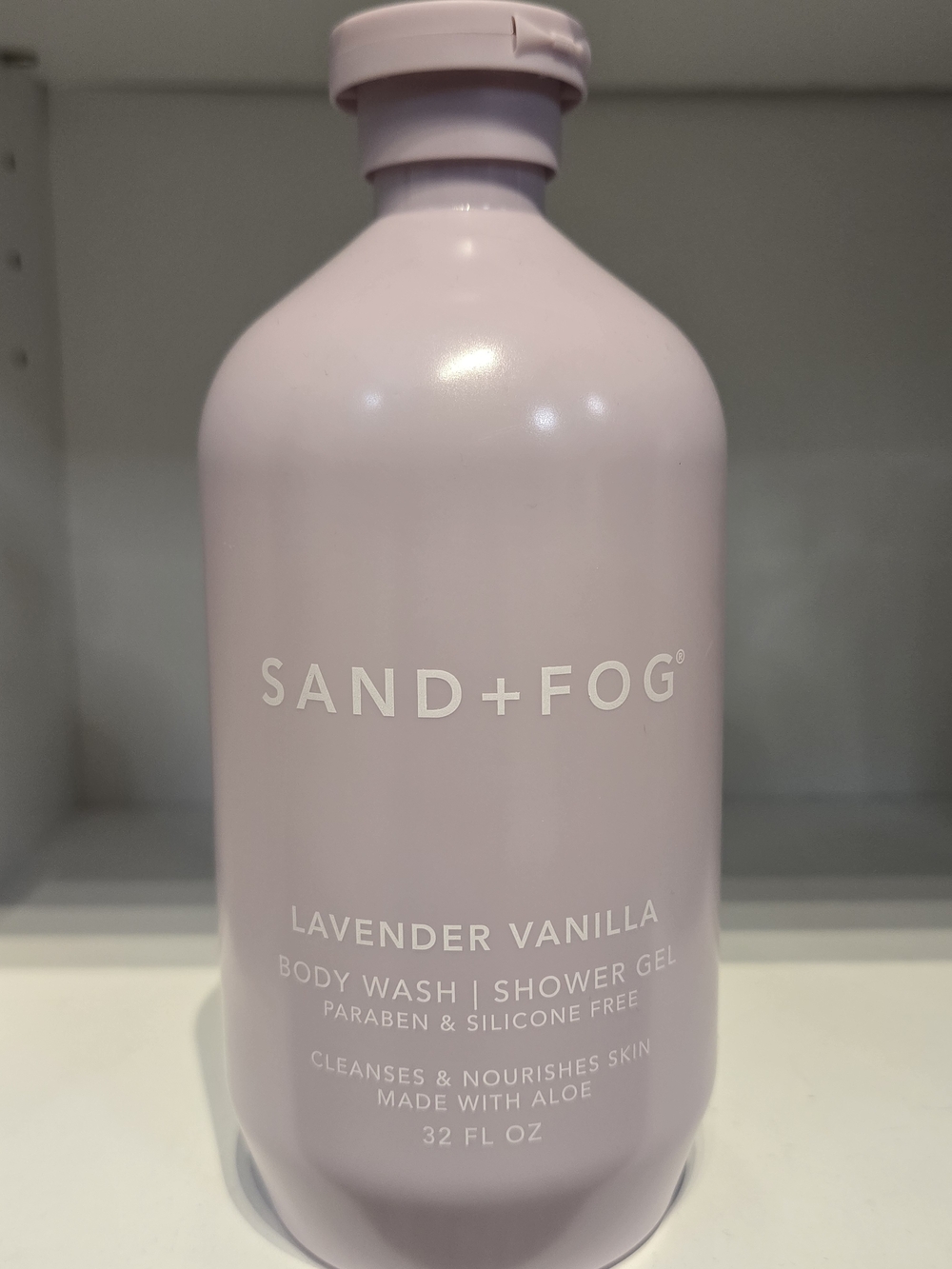 SAND+FOG Lavender Vanilla Body Wash — Soft Lavender